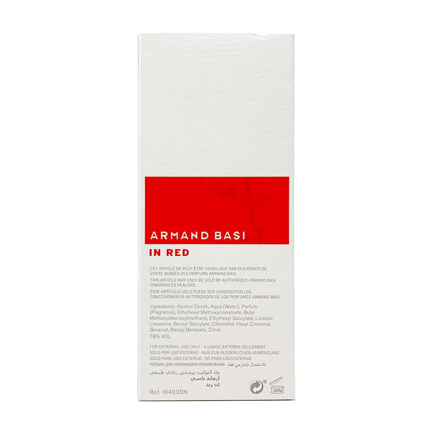 Armand Basi In Red By Armand Basi Edt Spray 3.4 Oz for Women Beauty & Personal Care Armand Basi