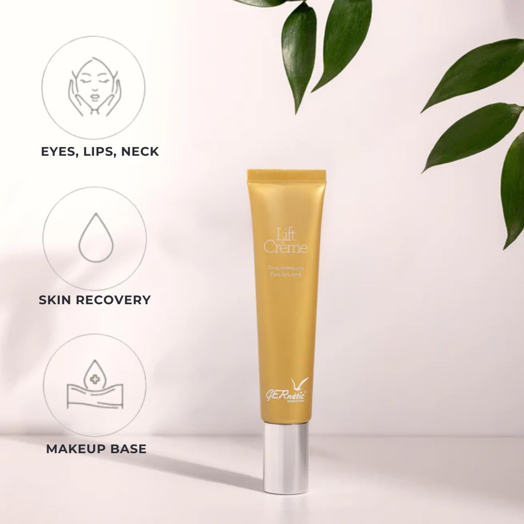 Gernetic Lift Creme, Firming Cream for Eyes Lips Neck, Dark Circles Care, 1.4 Oz Beauty & Personal Care Gernetic International