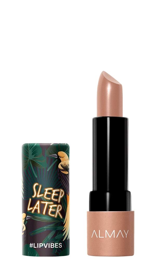 Almay Lipstick with Vitamin E Oil & Shea Butter, Matte Cream Finish, Hypoallergenic, Sleep Later, 0.14 Oz Beauty & Personal Care Almay