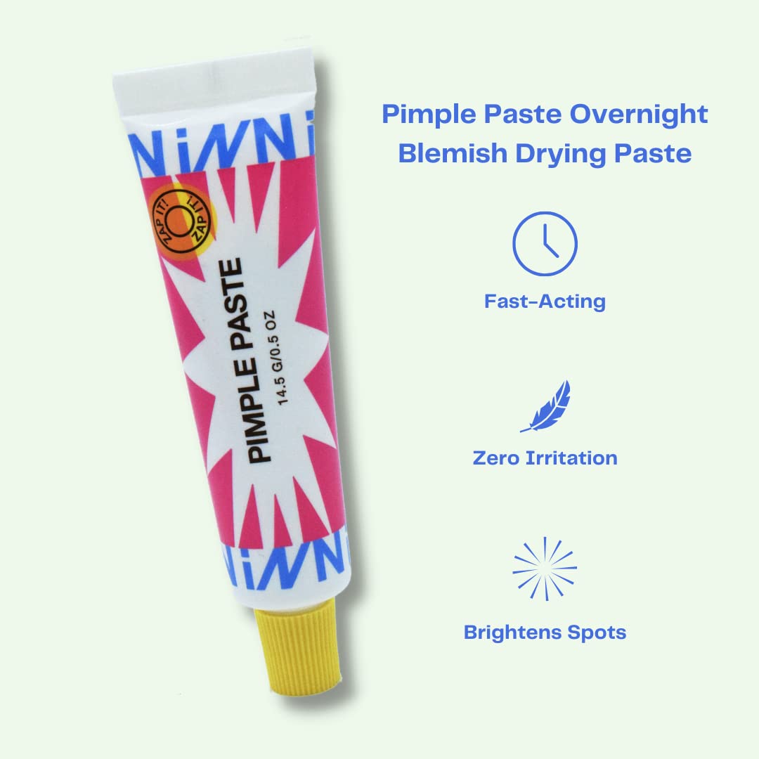 iNNBEAUTY PROJECT Pimple Paste Overnight Blemish Drying Paste 0.2 oz/ 8 mL Beauty & Personal Care Innbeauty Project