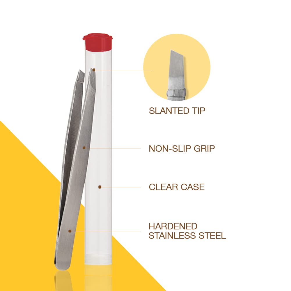 GiGi Slanted Tweezer for Ingrown Hair and Stubble Removal Beauty & Personal Care GIGI