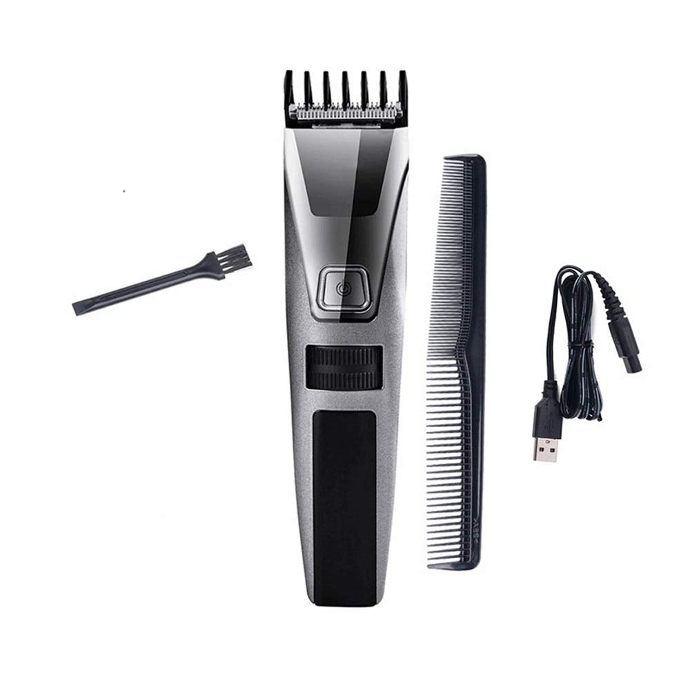 ZUIAI Rechargeable Electric Nose Hair Clipper Eyebrow Adjustable Digital Hair Trimmer Professional Electric Beard Shaver Combs Beauty and Personal Care ZUIAI