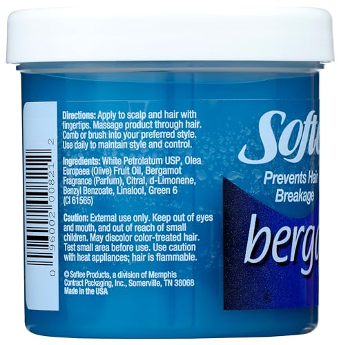 Softee Bergamot Hair Dressing Product, Blue, 5 Ounce Beauty & Personal Care Softee