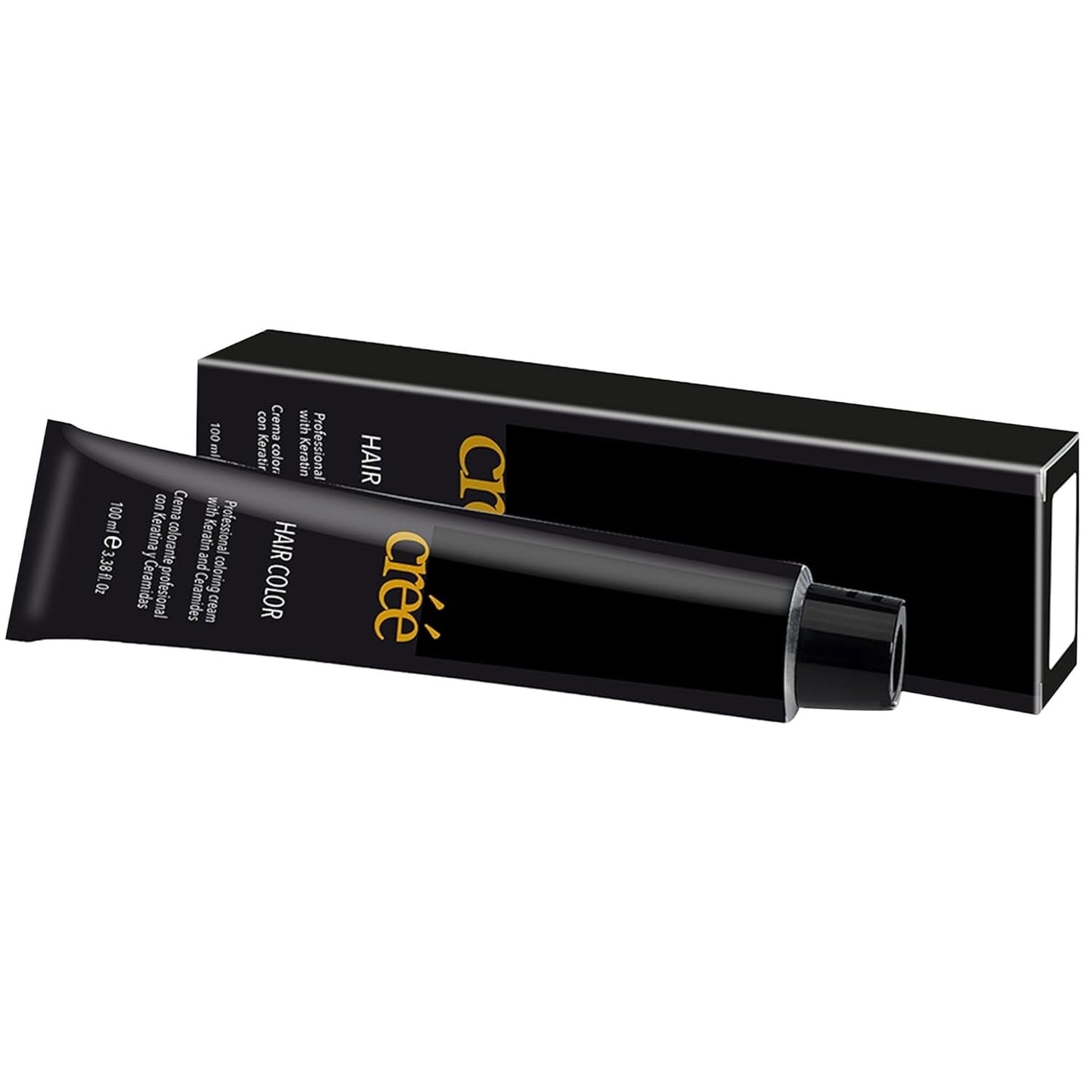 Cree Professional 2 - Very Dark Brown Permanent Hair Color - Long Lasting, Rich Vibrant - Gray Coverage 100ml - 3.4 fl.oz. Beauty & Personal Care Créé