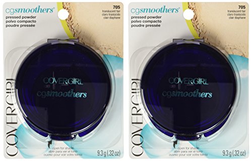 COVERGIRL Smoothers Pressed Powder, Translucent Fair .32 oz (9.3 g) (Packaging may vary) Beauty & Personal Care COVERGIRL