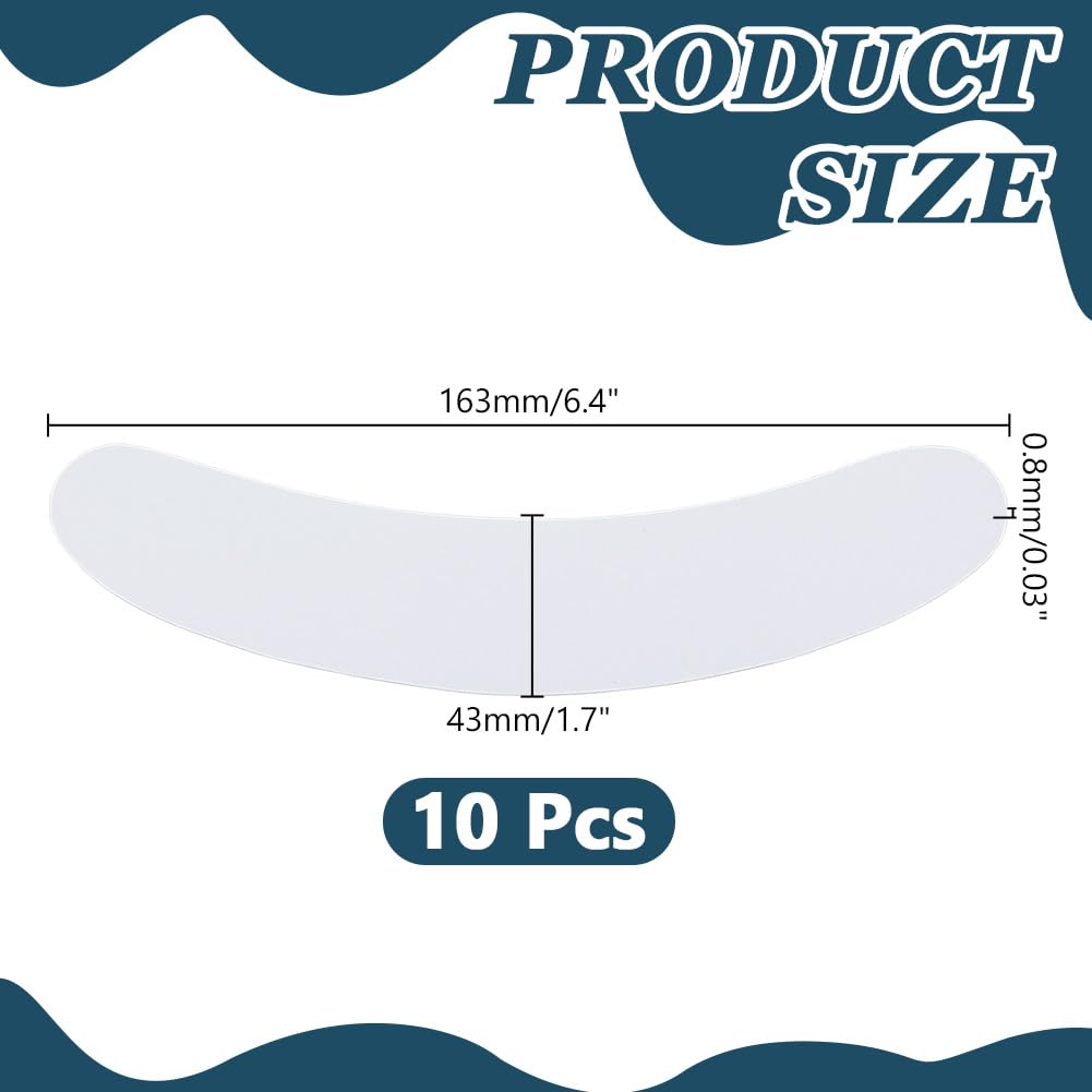 HOBBIESAY 10Pcs White Tab Collar Replacement for Clergy Shirt Collar Card Accessory Plastic Tab Collar Inserts for Priest Shirt for Men and Women Beauty and Personal Care HOBBIESAY