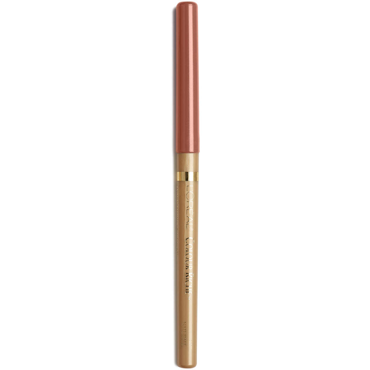 L'Oreal Paris Colour Riche Lip Liner Pencil, Creamy Lip Liner with Omega 3 and Vitamin E, 780 Au Naturale (Soft Neutral Beige) Beauty & Personal Care L'Oreal Paris