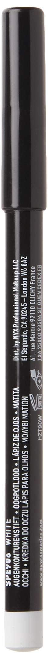 NYX Nyx slim eye pencil - 906 - white Beauty & Personal Care NYX PROFESSIONAL MAKEUP