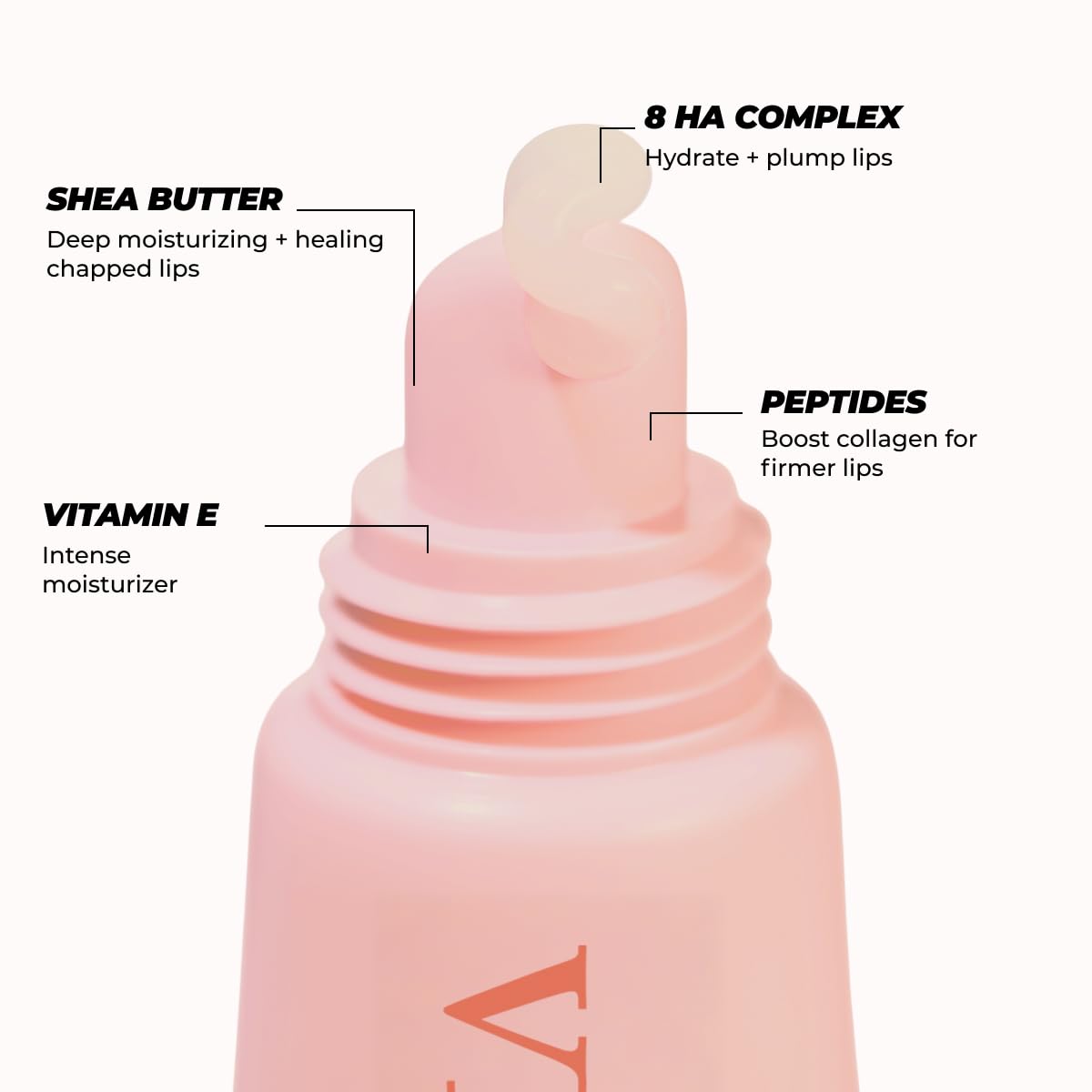 Vitamasques Lip Mask - Hydrating Cocoa Butter Lip Balm Moisturizer with Vitamins & Natural Oil Hydrates, Nourishes & Plumps Lips Area - Korean Skin Beauty and Personal Care Vitamasques