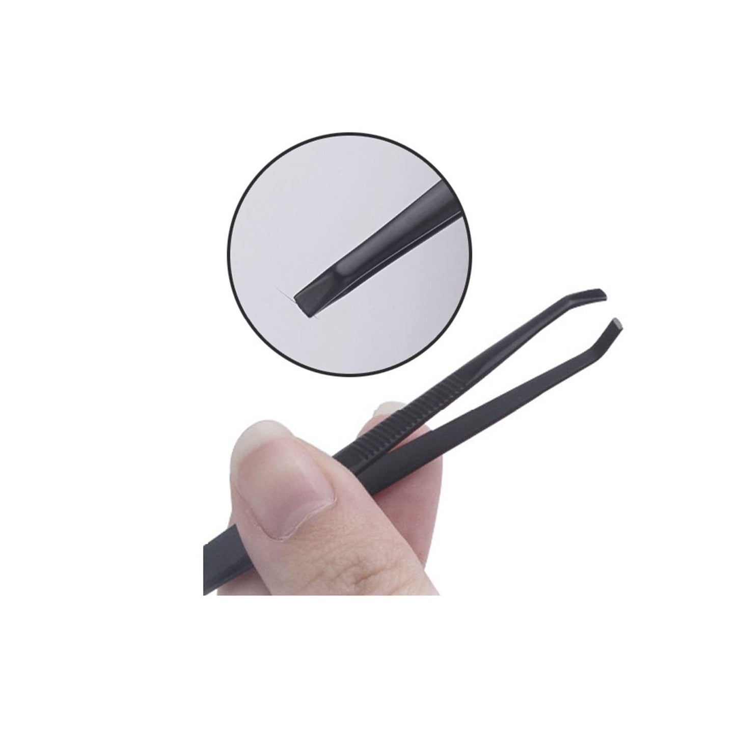 MENGKK Tweezers Stainless Steel Eyebrow Tweezer Oblique Pliers Pull Eyebrow Forceps Moustache Pull Beauty Makeup Tools Hair Removal Eyebrow Clip Beauty and Personal Care MENGKK
