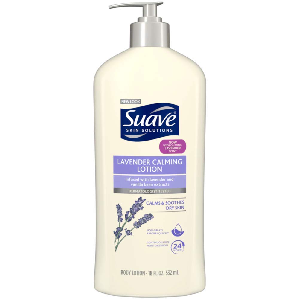 Suave Body Lotion, Lavender Calming 18 oz Beauty & Personal Care Suave