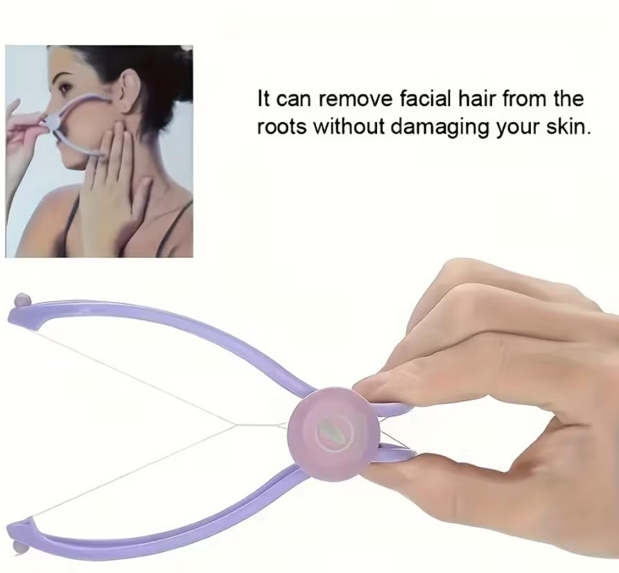 2 Spool X 300M Organica Organic Cotton Eyebrow Threading Thread - India - Dermaplaning Epilator Tool for Upper Lip Chin Forehead Ibrow Hair Removal Beauty and Personal Care UNIQUE KAFTANS