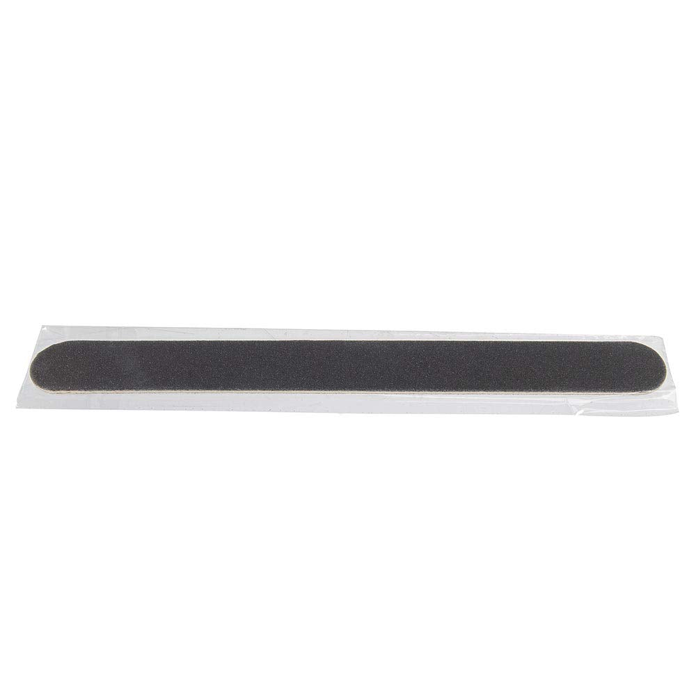 ForPro Professional Collection Wood Nail File, Black, 180/180 Grit, Double-Sided Manicure & Pedicure Nail Files, 7” L x .75“ W, Individually-Wrapped Beauty & Personal Care ForPro Professional Collection