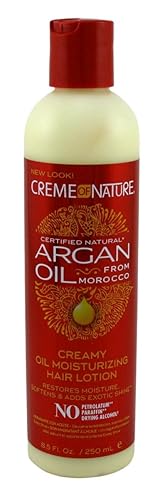 Creme Of Nature Argan Oil Creamy Oil Moisturizer 8.45 Ounce (249ml) (3 Pack) Beauty & Personal Care Creme of Nature