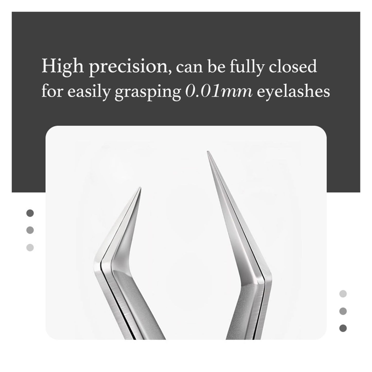 Eyelash Extension Tweezers Stainless Steel Eyebrow Precision Tweezers Fiber Tip Volume Isolation Lashes Extension Tweezer(Silver S-05 Tweezer) Beauty and Personal Care ZXYZXYZZ