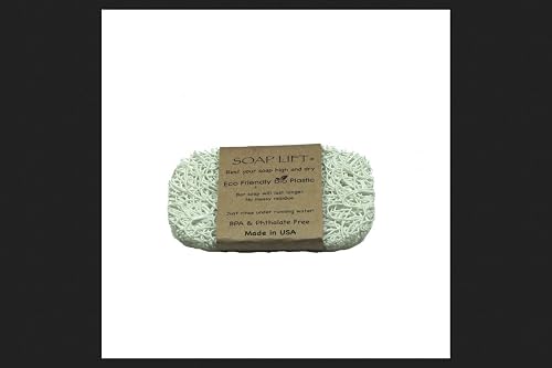 Soap Lift Bar Soap Saver 1/4 in. H x 4-1/2 in. W x 3 in. L White Bio Plastic Beauty & Personal Care Soap Lift