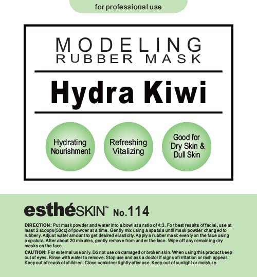 estheSKIN No.114 Hydra Kiwi Modeling Mask Powder for Professional Facial Treatment, 35 Oz. (2 pack) Beauty & Personal Care estheSKIN