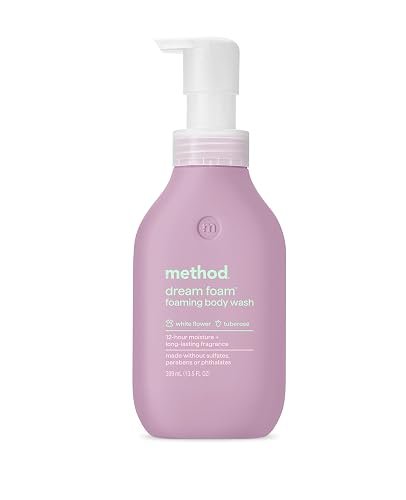 Method Dream Foam, Foaming Body Wash, White Flower + Tuberose, 13.5 oz Beauty & Personal Care Method