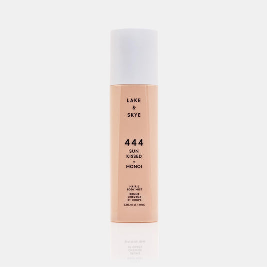Lake & Skye 444 Sunkissed + Monoi Hair & Body Mist 3.4 FL OZ (100 mL), Bergamot, Pineapple, Jasmine, Musk, Sandalwood, Hydrating Beauty & Personal Care Lake & Skye