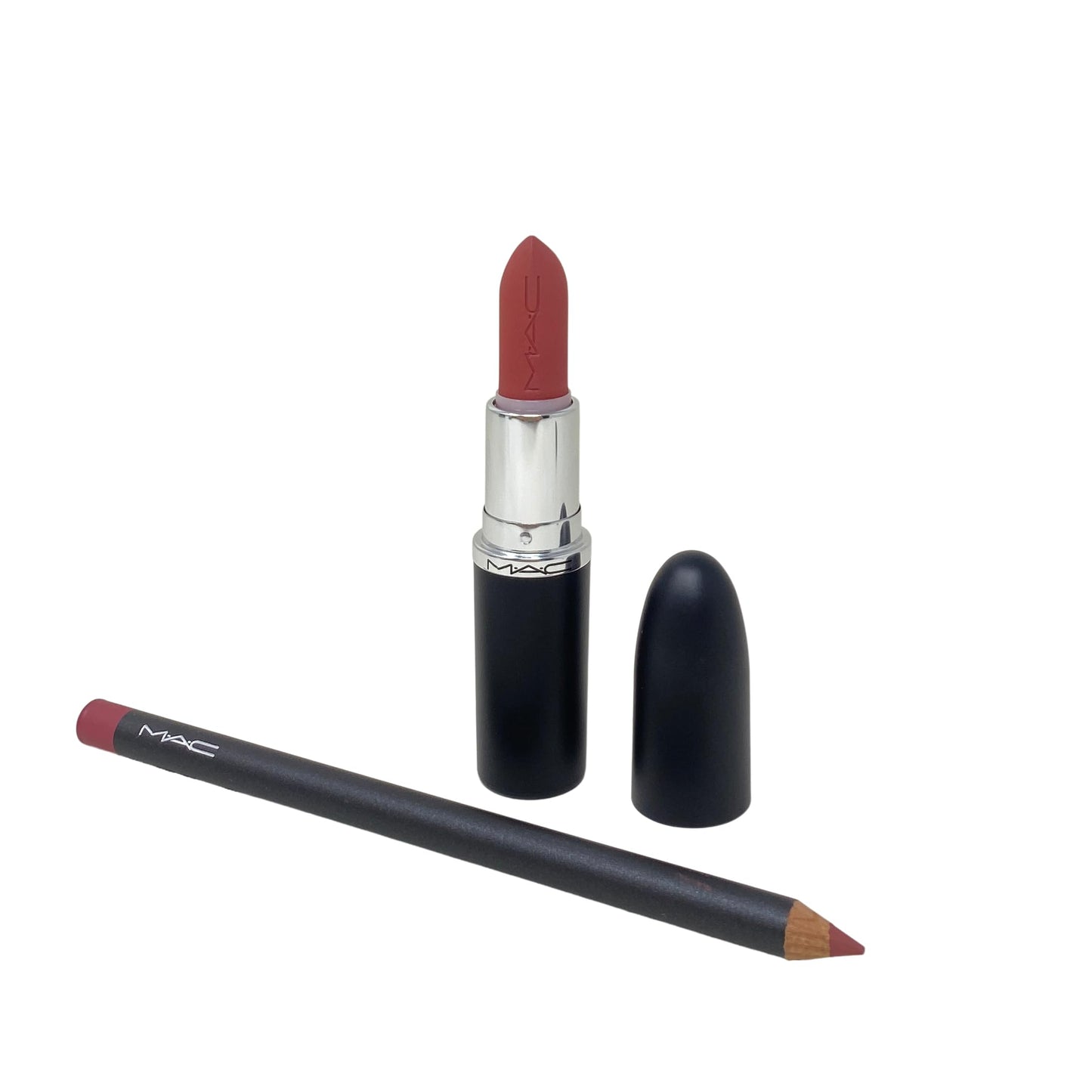 MAC Cosmetics M·A·Cximal Lip Duo -Sweet Deal- Silky Matte Lipstick and a Lip Pencil in Soar. Beauty & Personal Care MAC