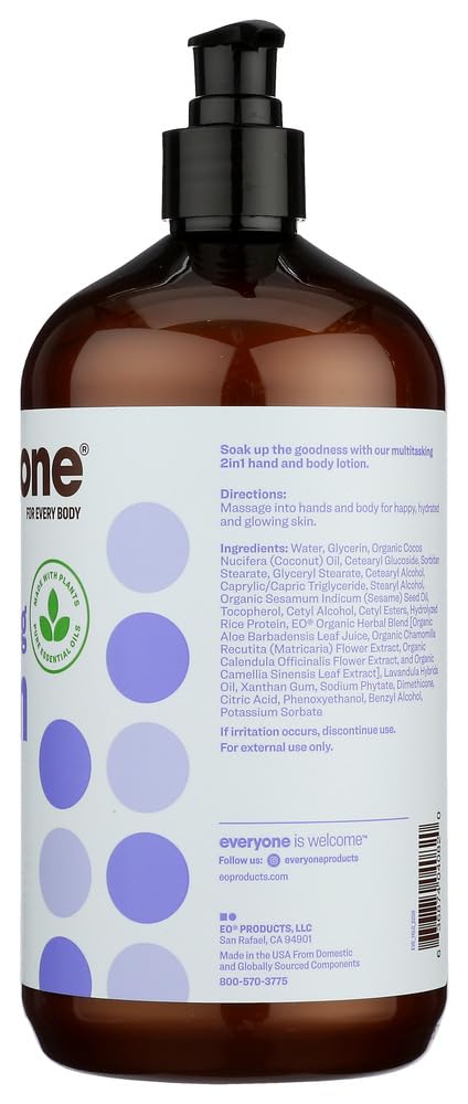 EO Products Lotion,Everyone,LVDR&Aloe, 32 FZ Beauty & Personal Care EO