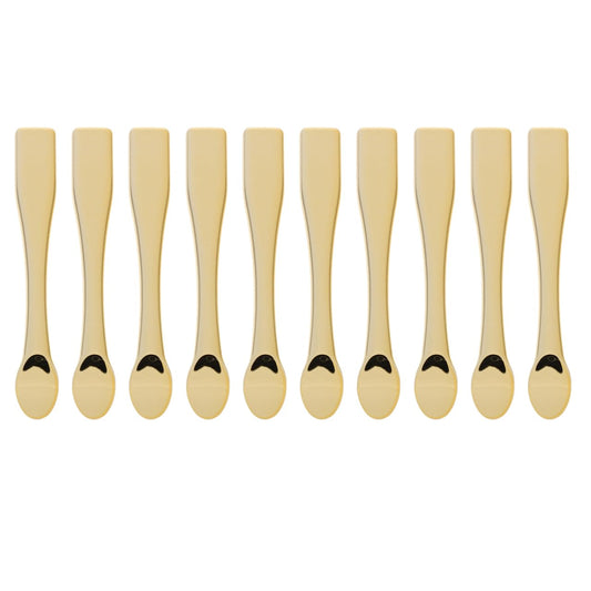 BIUDECO 10pcs Cosmetic Spoons Mini Facial Mask Scoopers for Even Application of Face Cream Serum Skincare Tools for Mixing Sampling 2.36 Inch Beauty and Personal Care BIUDECO