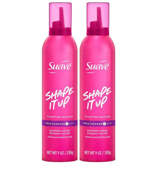 Suave Extra Hold Shaping Mousse, 9 oz, 2 Pk Beauty & Personal Care Fenny World Store