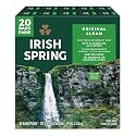Irish Spring Original Clean Bar Soap for Men, 20 ct. Beauty & Personal Care Irish Spring