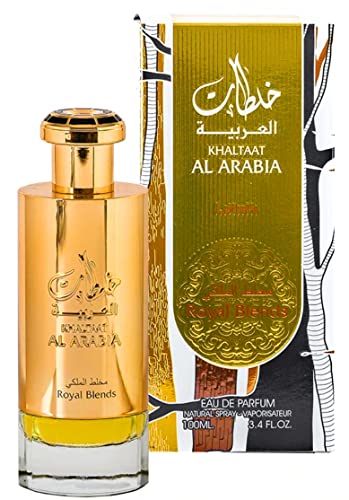 Lattafa Prestige Khaltat Al Arabia for Unisex Eau de Parfum Spray, 3.4 Ounce Beauty & Personal Care Lattafa
