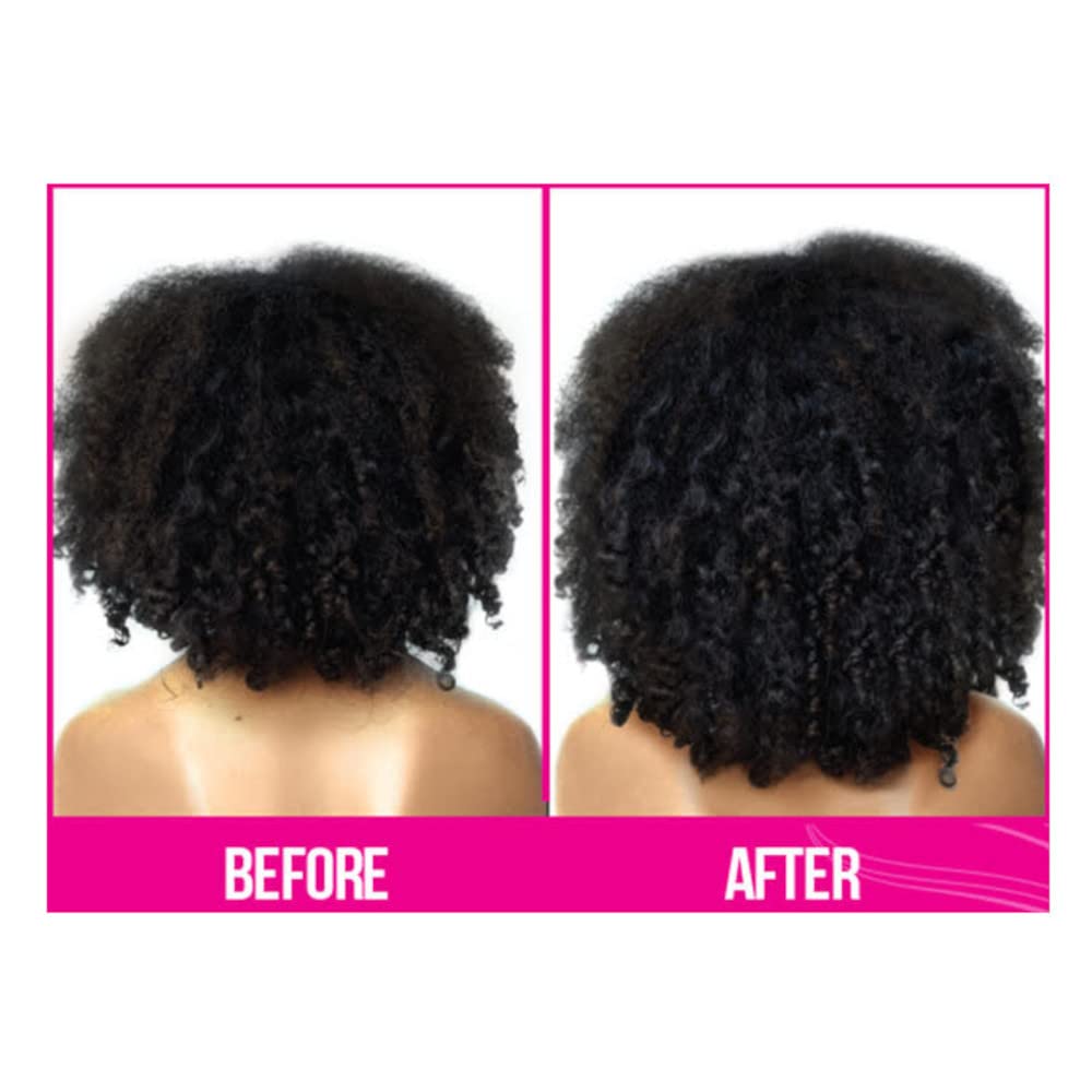 Difeel Biotin Growth & Curl Hot Oil Treatment for Curly Hair - Intense Conditioning Treatment with Natural Oils - 7.1 oz
