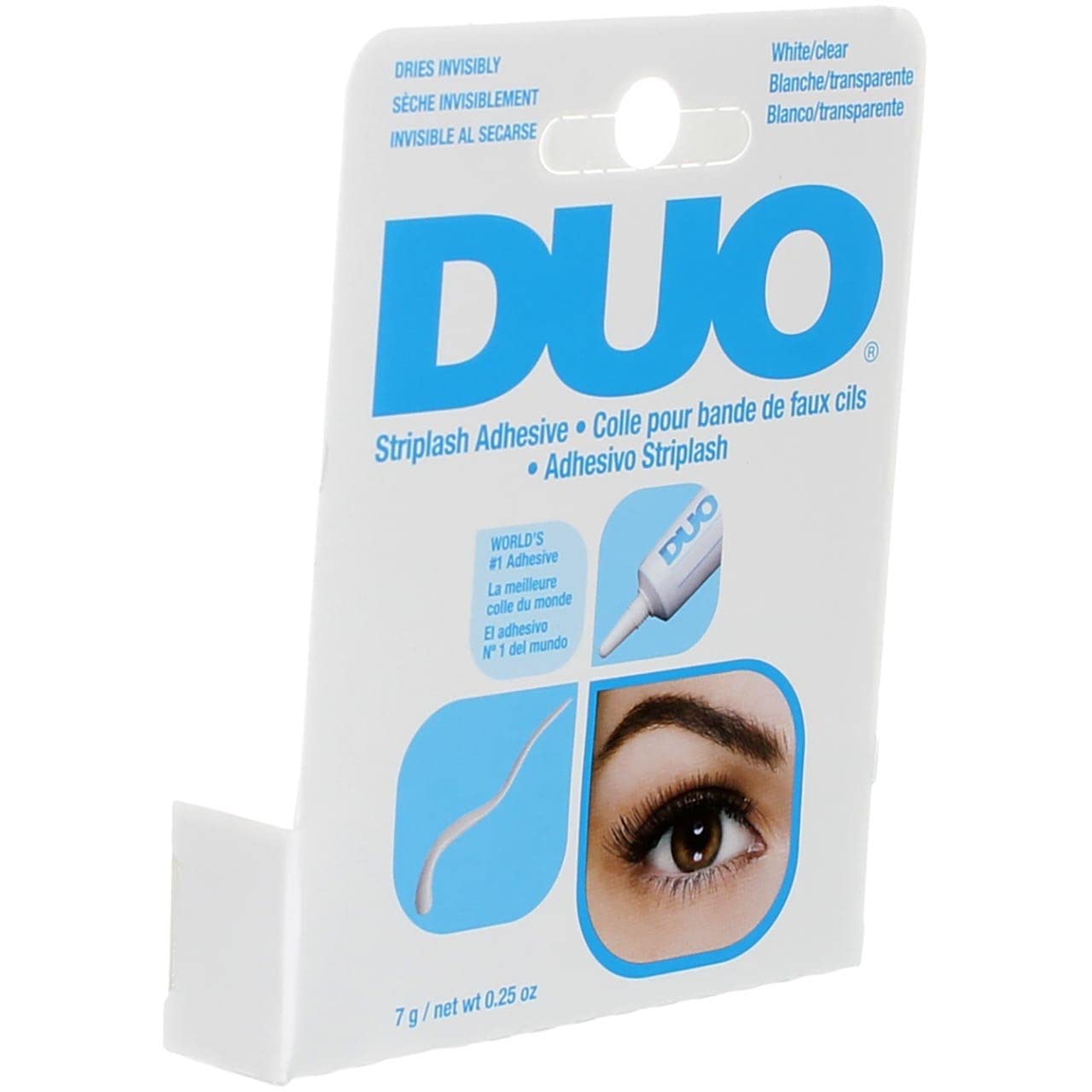 Duo Eyelash Adhesive 0.25oz White/Clear (3 Pack) Beauty & Personal Care DUO