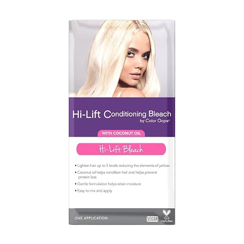 Color Oops Hi-Lift Bleach | Lifts 3-5 Levels | Nourishing & Moisturizing Formula Beauty & Personal Care Color Oops