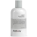 Anthony Glycolic Facial Cleanser for Men, Daily Exfoliating & Hydrating Face Wash, Shave Prep, Non-Foaming, Deep Cleansing, Gentle on Sensitive Skin Beauty & Personal Care Anthony