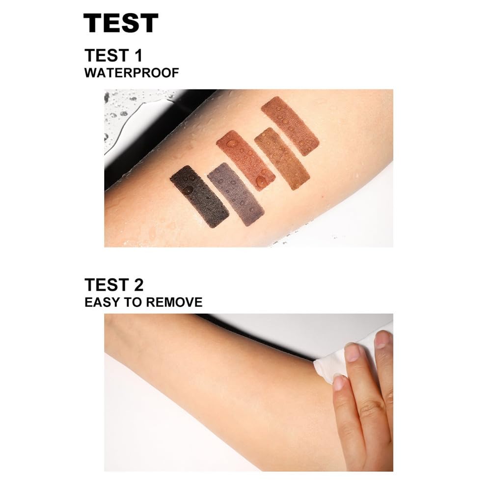Eyebrow pencil eyebrow Eyebrow Retractable Definer Pencil, eyebrow stylist shape and fill eyebrow pencil, professional eye makeup (01 Black) Beauty & Personal Care UOCK