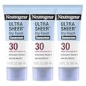 Neutrogena Ultra Sheer Dry-Touch Sunscreen SPF 30 for Face & Body, Lightweight Non Greasy, Broad Spectrum UVA/UVB, No White Cast, Water Resistant (80 Beauty & Personal Care Neutrogena