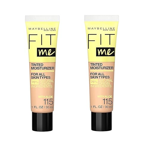 Maybelline New York Pack of 2 Fit Me Tinted Moisturizer, 115 Beauty & Personal Care MAYBELLINE