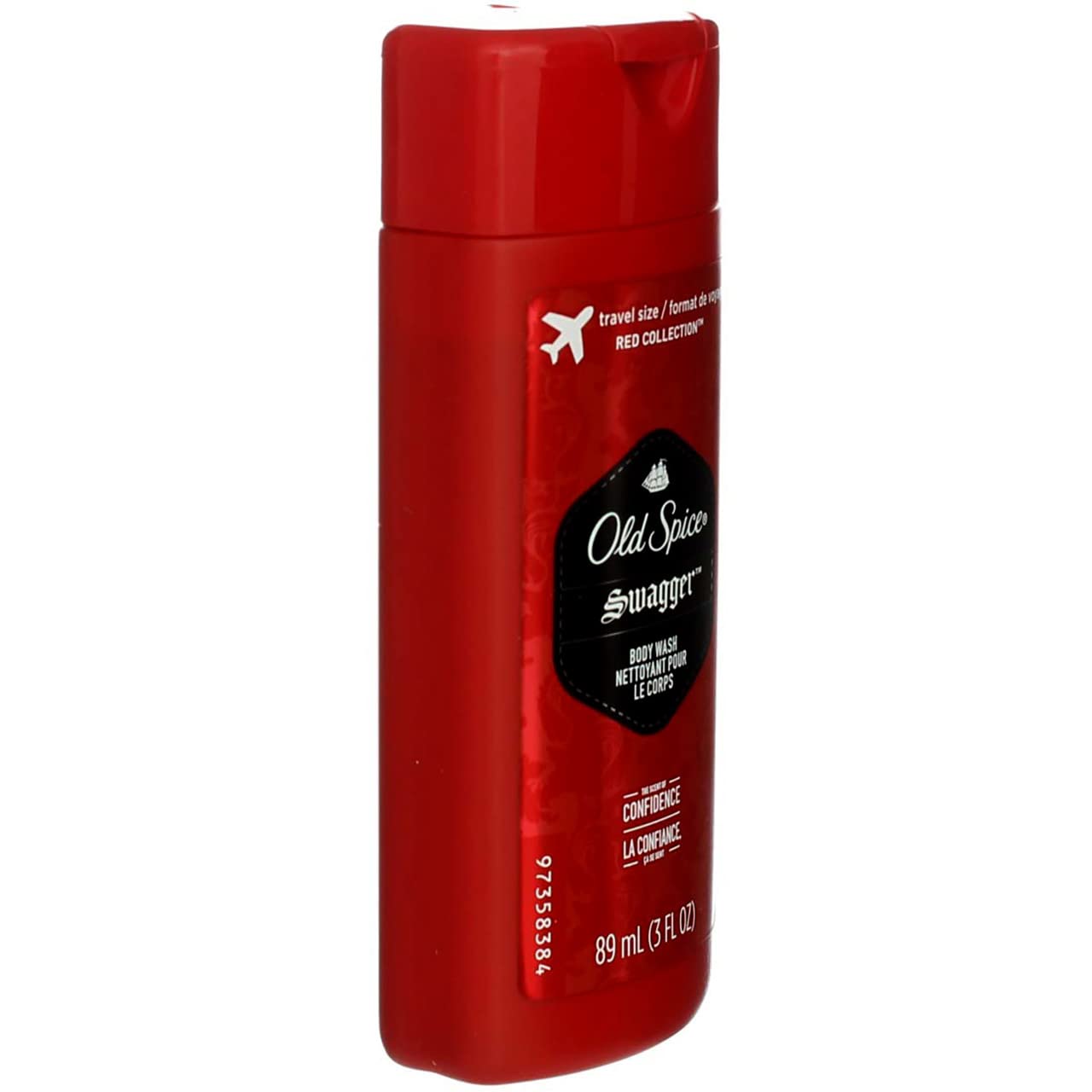 Proctor & Gamble Old Spice Red Zone Swagger Scent Mens Body Wash, 3 Fluid Ounce - 24 per case. Beauty & Personal Care Procter & Gamble