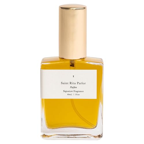 Saint Rita Parlor Signature Parfum - Luxury Unisex Fragrance, Organic Ingredients, Notes of Rose, Whiskey & Tobacco, Handcrafted in California - 60mL Beauty & Personal Care Saint Rita Parlor