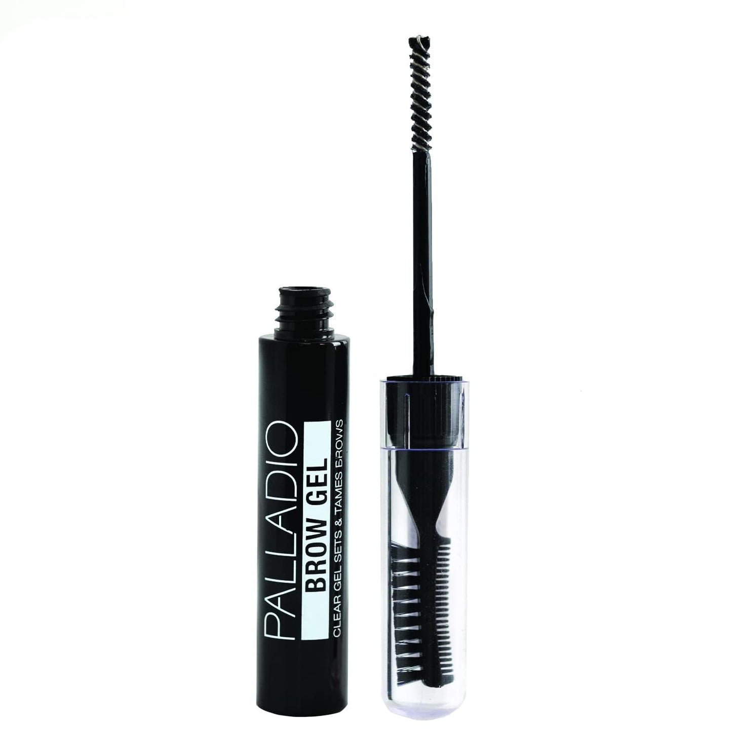 Palladio Brow Styler Clear Brow Gel, Innovative Formula, Holds and Grooms Brows, Brow Setter, Natural Look, Lightweight, Multi-Purpose Conditioning Beauty & Personal Care Palladio