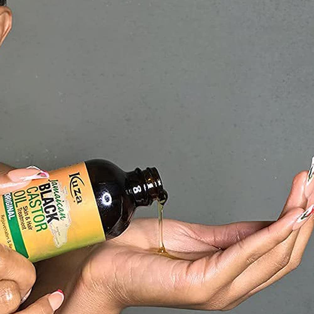 Kuza Jamaican Black Castor Oil Skin & Hair Treatment - Original, 4 fl oz Beauty & Personal Care Kuza
