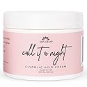 Skin Deva Glycolic Acid Cream Exfoliates Skin During Sleep - Brightens, Corrects Dark Spots & Shadows, Evens Skin Tone, Reduces Pores. Natural Beauty & Personal Care SKIN DEVA
