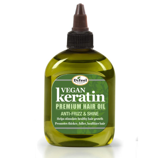 Difeel Vegan Keratin Premium Hair Oil - Anti Frizz & Shine 7.1 oz. Beauty & Personal Care Difeel
