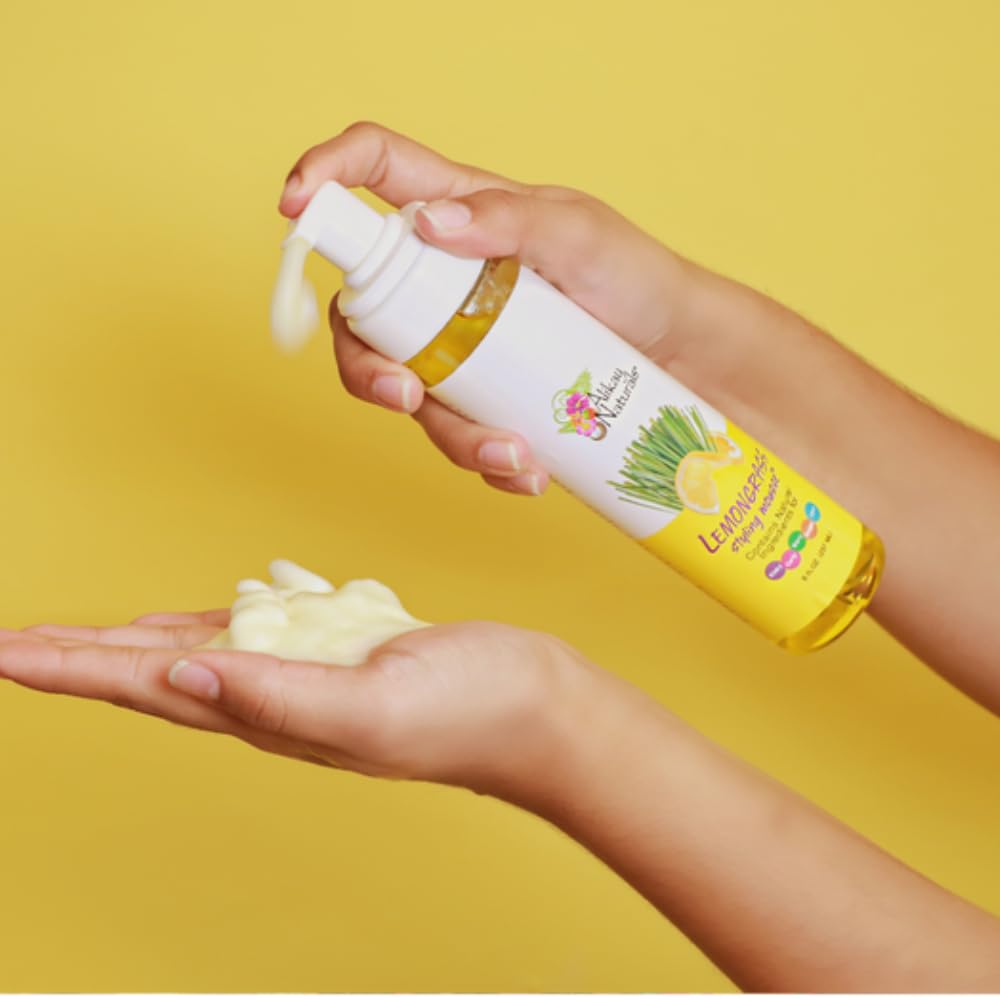 Alikay Naturals Lemongrass Styling Mousse Beauty & Personal Care Alikay Naturals