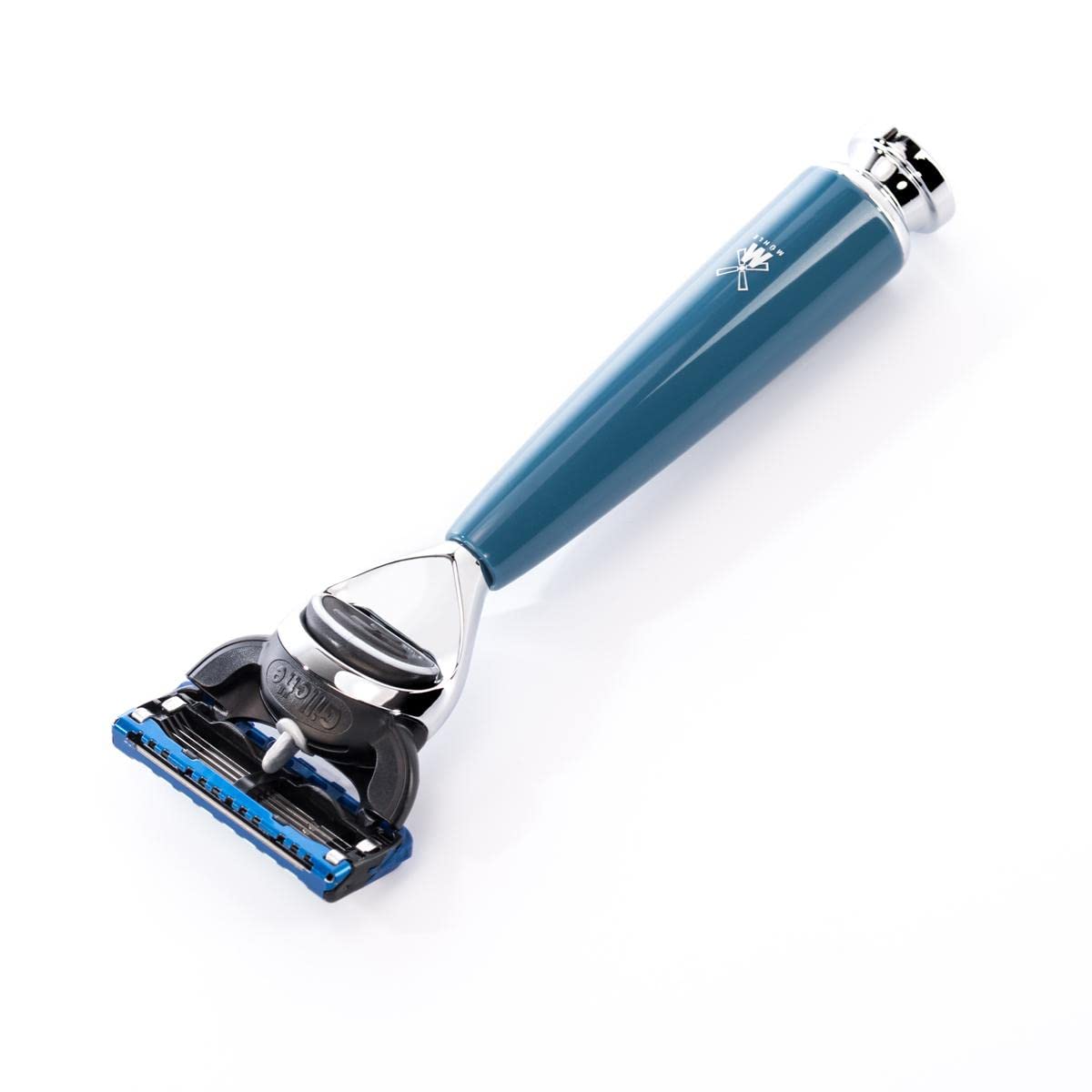 MÜHLE RYTMO 4-piece Pure Badger 5-Blade Razor Modern Luxury Wet Shaving Set - Perfect for Every Day Use, Barbershop Quality Close Smooth Shave Beauty and Personal Care MÜHLE