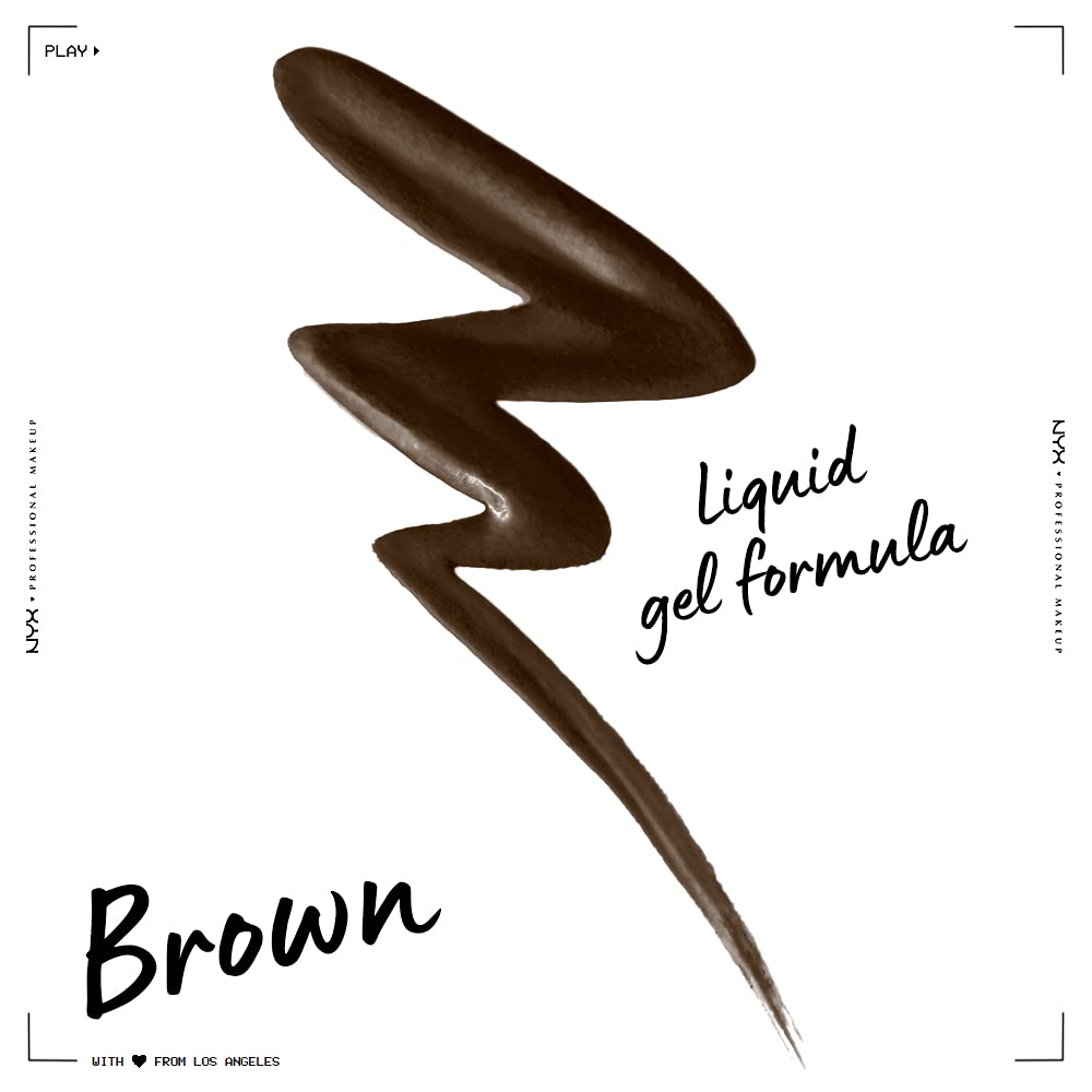 NYX PROFESSIONAL MAKEUP Epic Wear Liquid Liner, Long-Lasting Waterproof Eyeliner - Brown Beauty & Personal Care NYX PROFESSIONAL MAKEUP