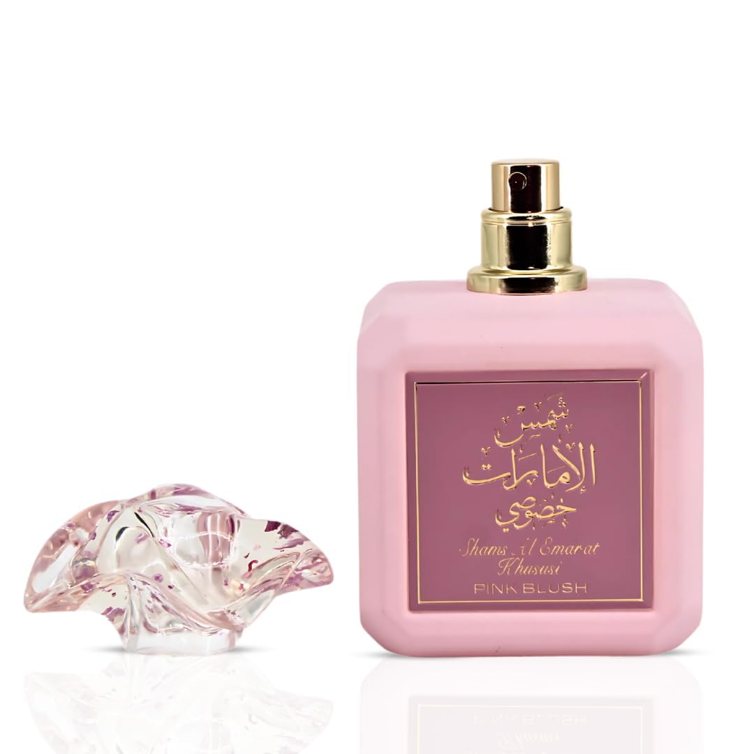 Ard Al Zaafaran Pink Blush Shams Al Emarat Khususi Eau de Parfum Spray 100ml (3.4 oz) Beauty and Personal Care Ard Al Zaafaran
