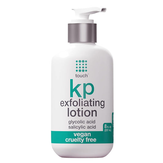 TOUCH Glycolic Acid Lotion for Keratosis Pilaris - KP Exfoliating Body Lotion Moisturizer - for AHA BHA Rough & Bumpy Skin- Gets Rid of Redness Beauty & Personal Care TOUCH