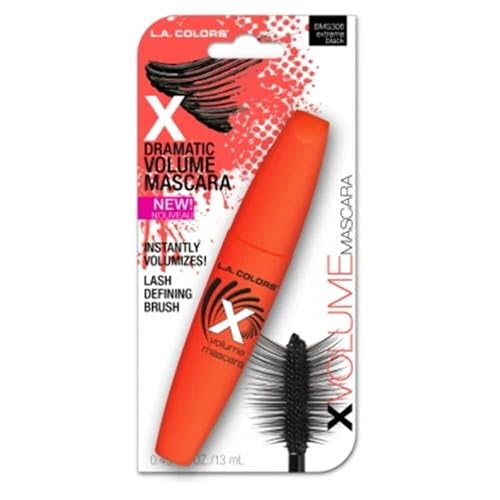 LA Colors Mascara X Volume Extreme Black Beauty & Personal Care L.A. COLORS