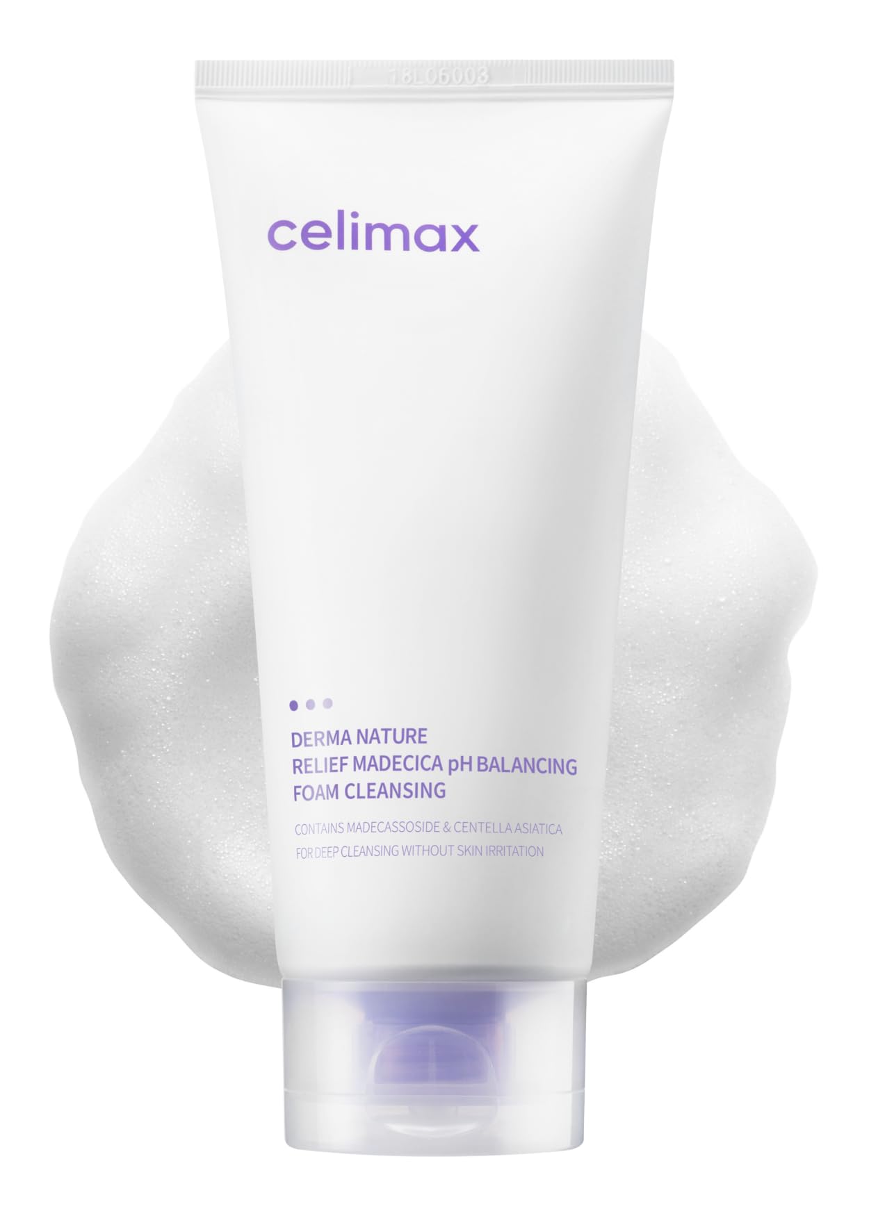 celimax Derma Nature Relief Madecica pH Balancing Foam Cleansing | Foaming Face Wash Cleanser, Hydrating, Soothing, Moisturizing, 150ml Beauty & Personal Care celimax
