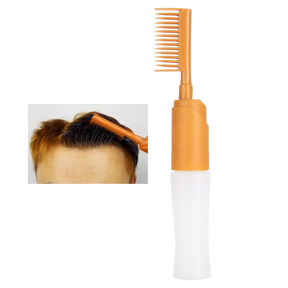 Jadeshay Root Comb Applicator Bottle for Hair Dye, 110ml PP Material, With Comb, Graduated Bottle, Easy to Use, Wide Application, Liquid, 1 Count, all Beauty & Personal Care Jadeshay